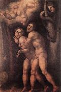 The Expulsion from Earthly Paradise Pontormo, Jacopo